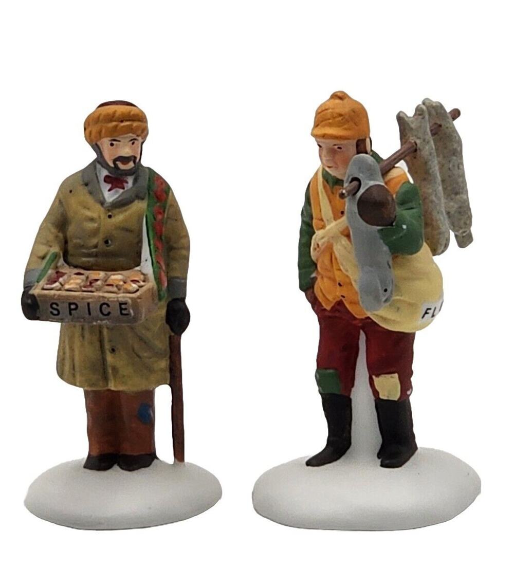 Dept 56 Village Street Peddlers Heritage Village 5804-1 Boxed 1992 VTG